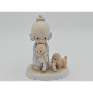 Precious Moments Something's Missing When You're Not Around 105643 1988 Figurine